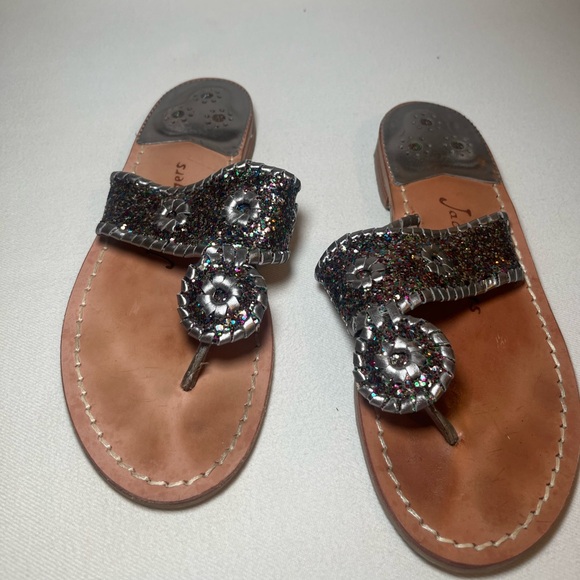 Jack Rogers Colorful Glitter Sandals - Picture 5 of 5